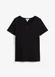 Henleyshirt aus reiner Bio-Baumwolle, bonprix