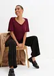 T-shirt trapèze en viscose, bonprix