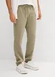 Pantalon jogger Regular en gaze de coton, Tapered, bonprix