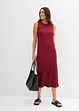 Robe en jersey crêpe gaufré, bonprix