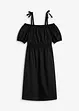Off-Shoulder-Kleid aus reiner Bio-Baumwolle, bonprix