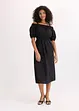 Off-Shoulder-Kleid aus reiner Bio-Baumwolle, bonprix
