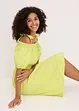 Off-Shoulder-Kleid aus reiner Bio-Baumwolle, bonprix