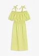 Off-Shoulder-Kleid aus reiner Bio-Baumwolle, bonprix