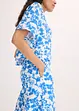 Blouse manches courtes en viscose mélangée douce, bonprix