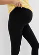 Lot de 2 leggings de grossesse avec coton, bonprix