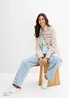 Parka en coton style utilitaire, mi-longue, bonprix