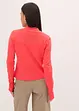 Gilet court en maille avec viscose, bonprix