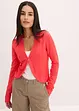 Gilet court en maille avec viscose, bonprix