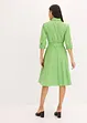 Robe-chemise avec dentelle et lien à nouer, bonprix