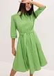 Robe-chemise avec dentelle et lien à nouer, bonprix
