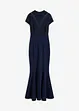 Robe longue avec dentelle et mesh, bonprix