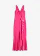 Robe longue en crêpe texturé, bonprix