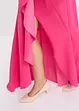 Robe longue en crêpe texturé, bonprix