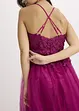 Maxikleid aus zartem Tüll mit Spitze, bonprix