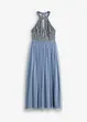 Robe longue brodée de sequins, bonprix