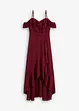 Robe encolure Bardot à volants, bonprix