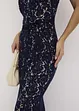 Robe en dentelle avec bretelles et lien satiné, bonprix