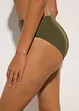 Bas de bikini taille haute, échancré, bonprix