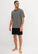 Pyjashort à col V, bonprix