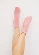 Lot de 6 paires de chaussettes basses à bord volanté, bonprix