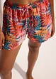 Short de plage en crêpe, bonprix