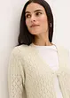 Gilet court en maille ornée de sequins, bonprix