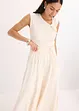 Jupe fluide en twill de viscose mélangée, bonprix