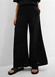 Pantalon palazzo à pinces, bonprix