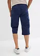 Bermuda cargo long coupe ventre confort, Regular, bonprix