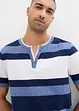 T-shirt col Henley manches courtes, bonprix