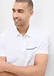 Lot de 2 polos en maille piquée, 100% coton, bonprix