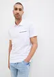 Lot de 2 polos en maille piquée, 100% coton, bonprix