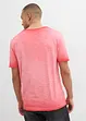 T-shirt 100% coton, aspect délavé, bonprix