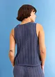 Gilet sans manches en maille ajourée, bonprix