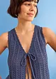 Gilet sans manches en maille ajourée, bonprix