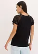 T-shirt à dentelle, bonprix