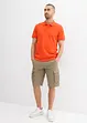 Polo en maille piquée 100% coton, bonprix
