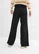 Pantalon fluide en lin mélangé, bonprix