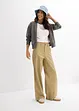 Pantalon fluide en lin mélangé, bonprix
