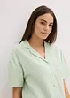 Pyjashort boutonné en gaze de coton, bonprix