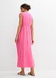 Trägerkleid mit Taillierung aus fließender Viskose, bonprix