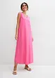 Trägerkleid mit Taillierung aus fließender Viskose, bonprix