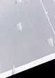 Store bateau transparent à imprimé brillant, bonprix