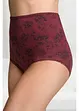 Lot de 4 slips taille haute, bonprix