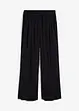Pantalon palazzo en viscose douce, bonprix
