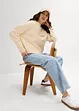Sweat oversize 100% coton, bonprix