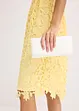 Robe en dentelle avec empiècement au crochet, bonprix