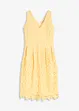 Robe en dentelle avec empiècement au crochet, bonprix