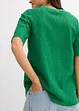 T-shirt en crêpe avec broderies anglaises, bonprix